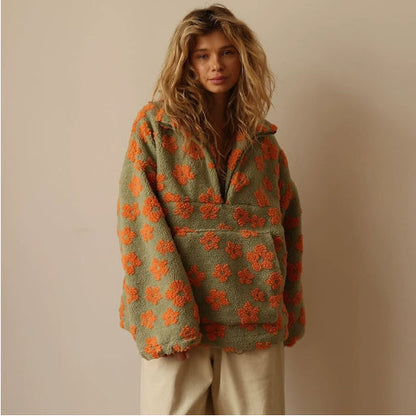 Sofia - Pull en polaire à manches longues