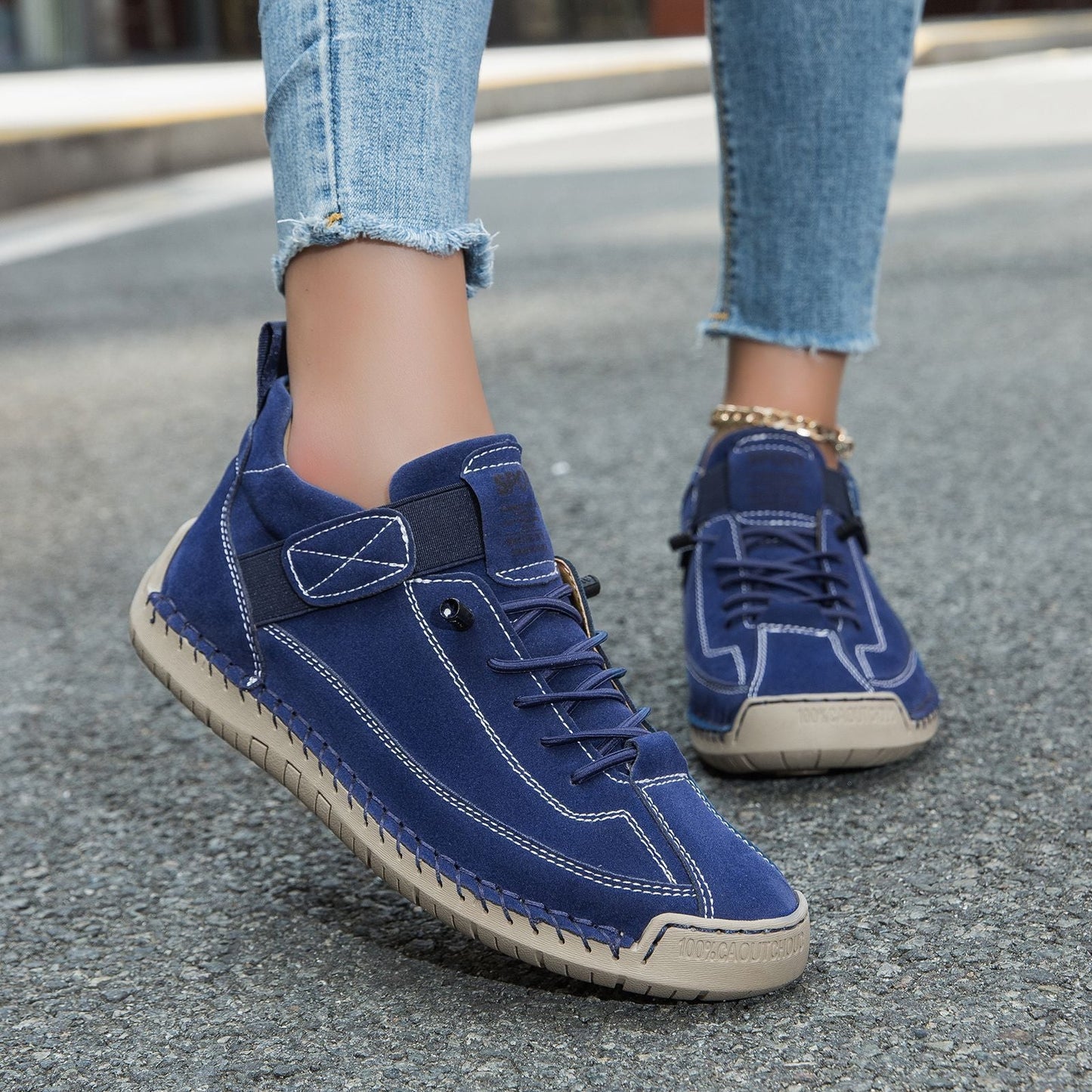 Mia™ | Baskets Confort Orthopédique Beige